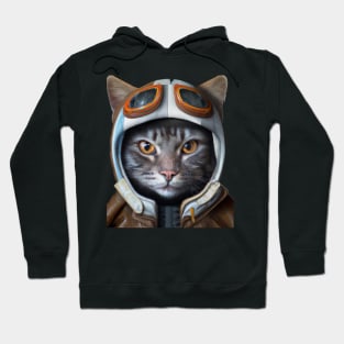 My cat is like a warrior, he is not afraid of anything. I love my cat. Hoodie